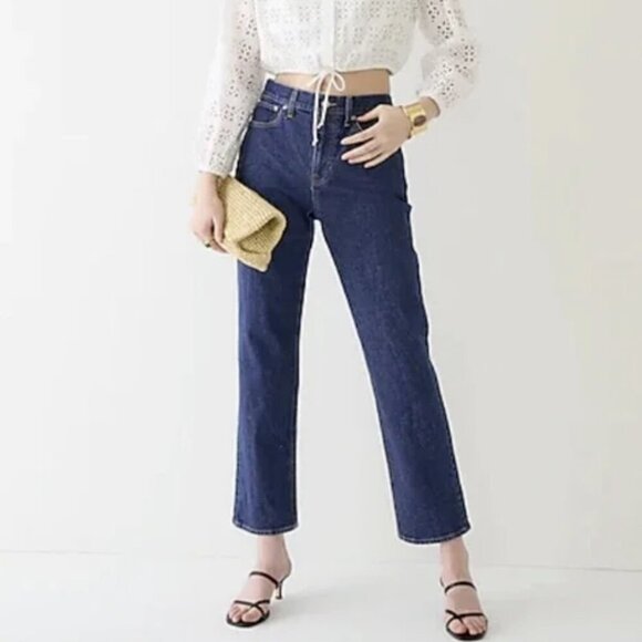 J.Crew High-Rise '90s Classic Straight Jean Women’s Size 30 - Picture 1 of 7